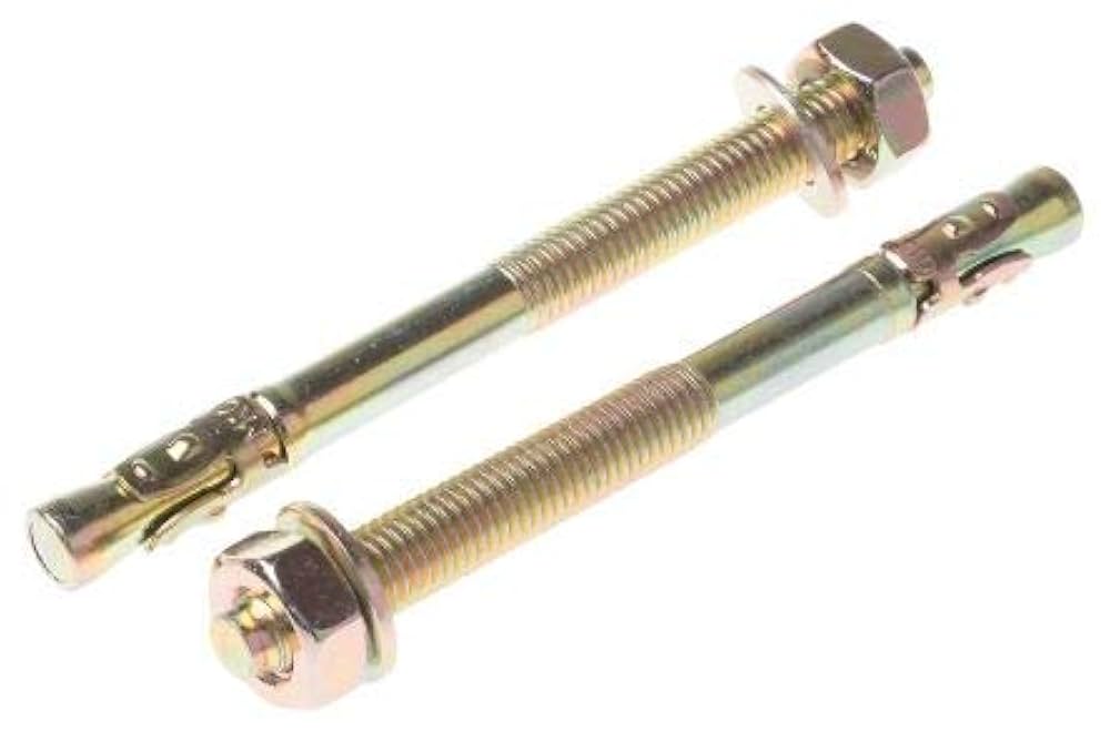 Amazon | RS PRO ボードアンカー, 炭素鋼 M10 取付穴径10mm 長さ